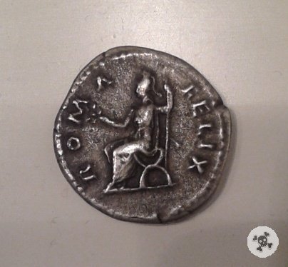 Adriano denario 134 d.C. (Roma)