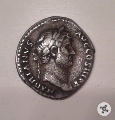 Adriano denario 134 d.C. (Roma)